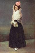 Francisco de Goya Portrat der Comtesse del Carpio oil painting artist